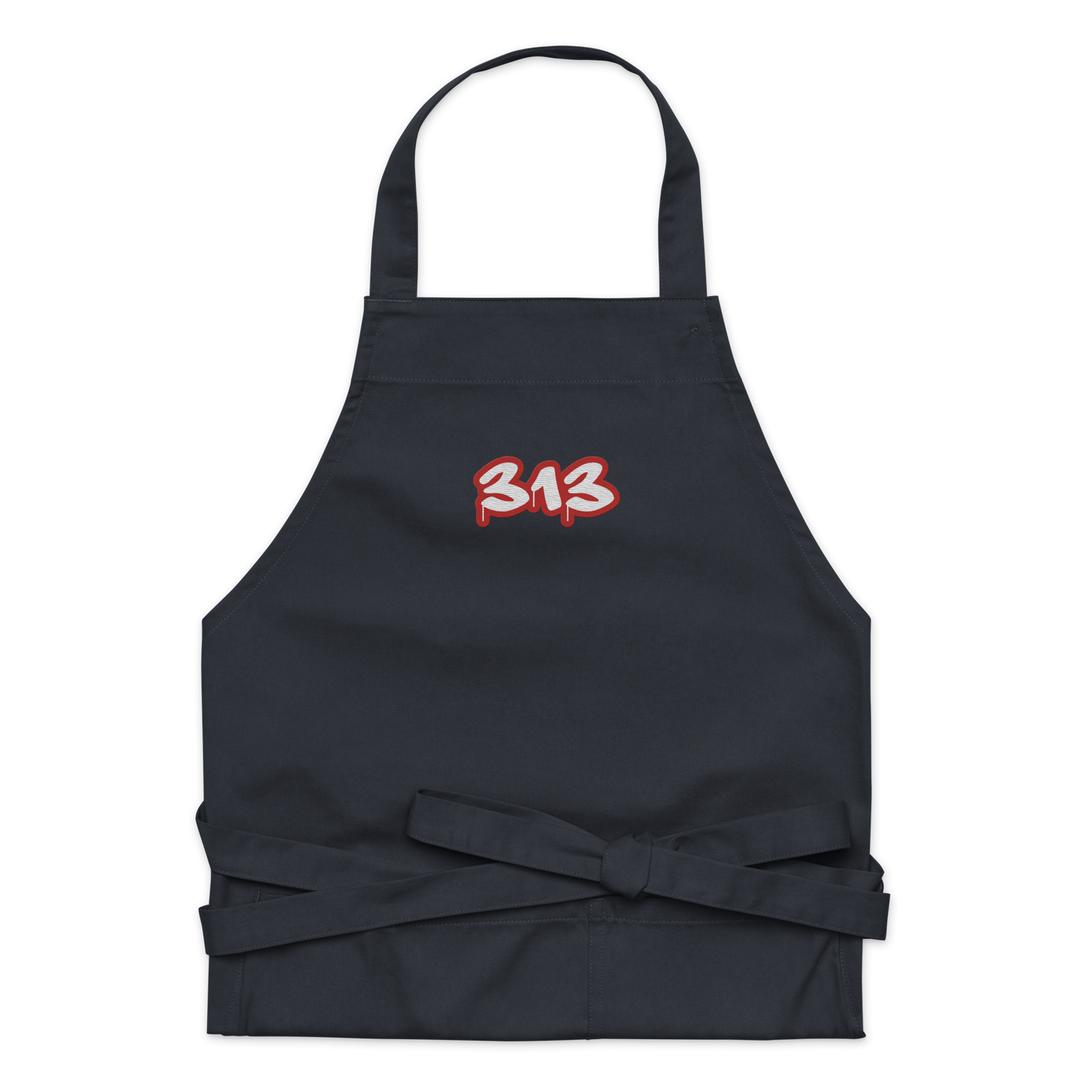 Detroit '313' Apron (Aliform Red) | Unisex Emb.