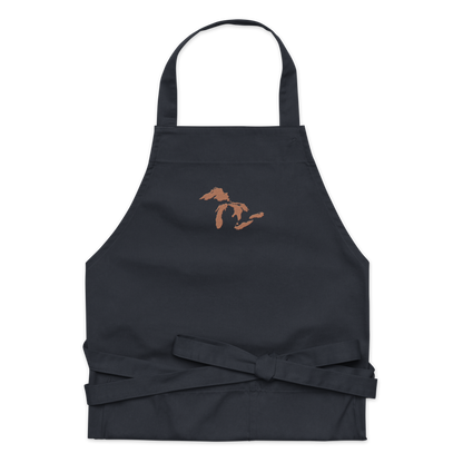 Great Lakes Apron | Unisex Emb. - Copper