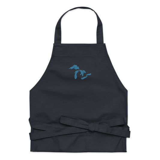 Great Lakes Apron | Unisex Emb. - Traverse Blue