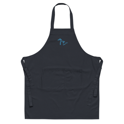 Great Lakes Apron | Unisex Emb. - Traverse Blue