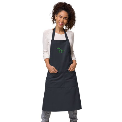 Great Lakes Apron | Unisex Emb. - Shamrock Green