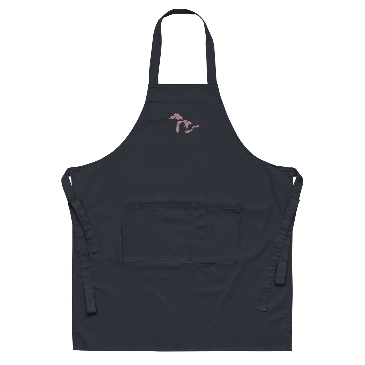 Great Lakes Apron | Unisex Emb. - Cherry Blossom Pink