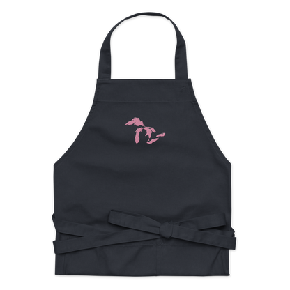 Great Lakes Apron | Unisex Emb. - Caddie Pink