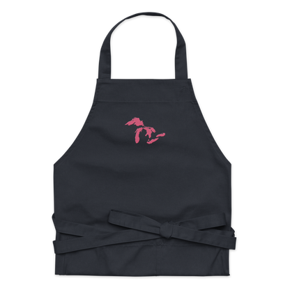 Great Lakes Apron | Unisex Emb. - Rhodochrosite Pink