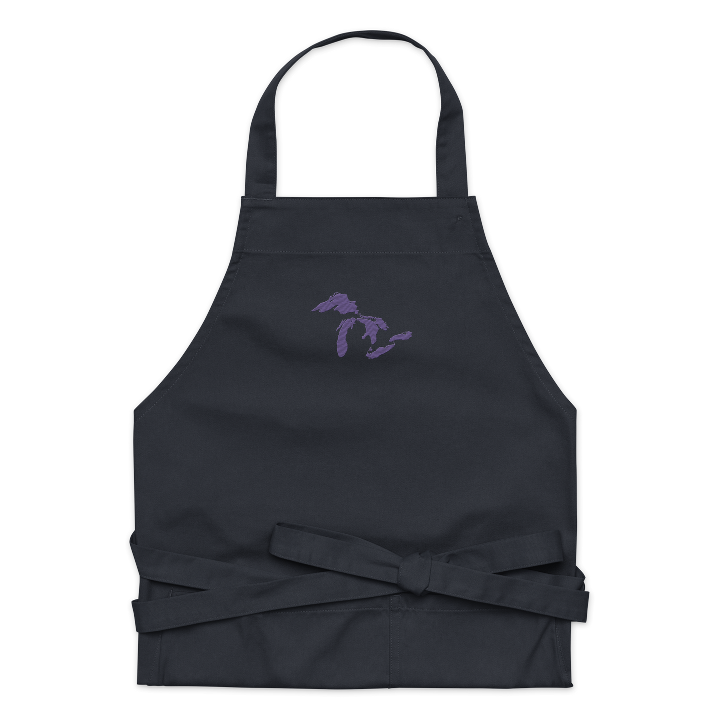 Great Lakes Apron | Unisex Emb. - Violet