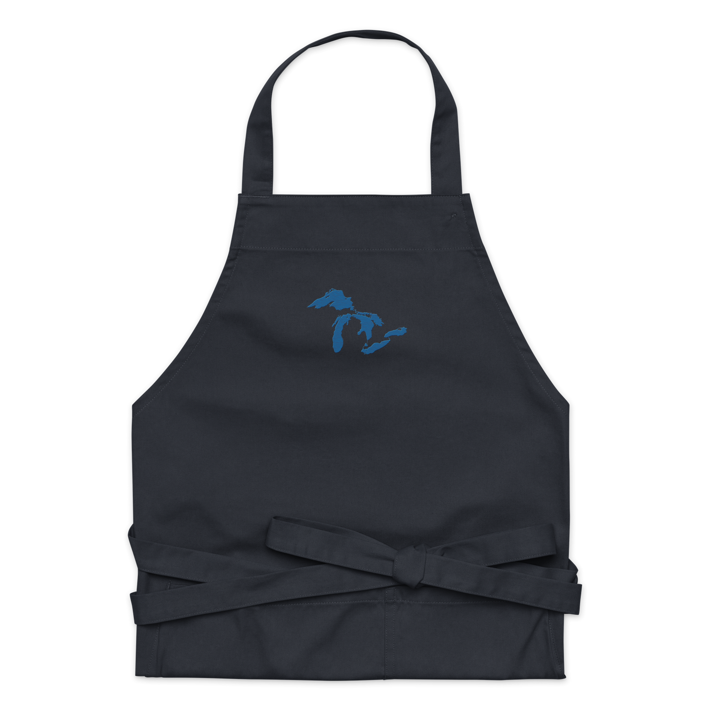 Great Lakes Apron | Unisex Emb. - Azure