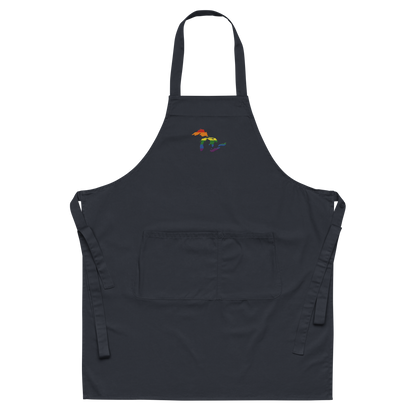 Great Lakes Apron | Unisex Emb. - Rainbow Pride Edition