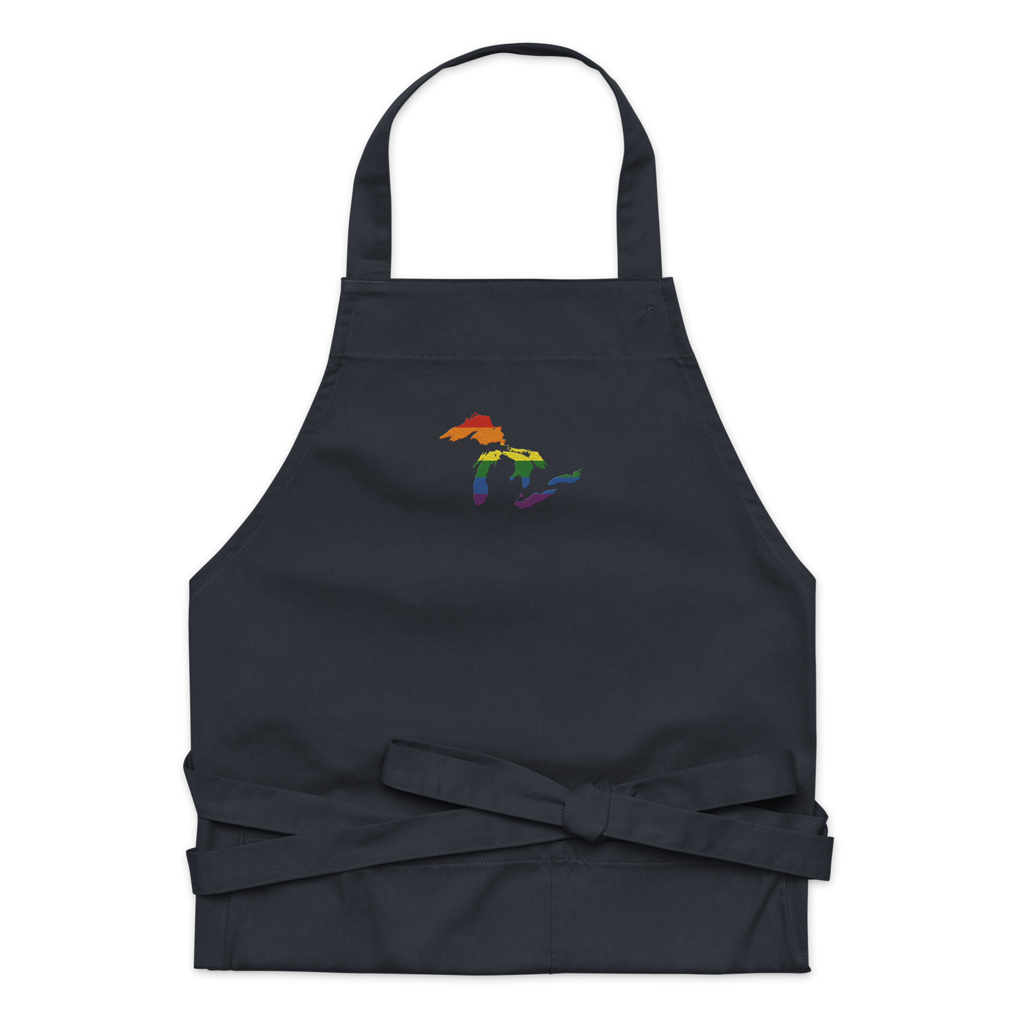 Great Lakes Apron | Unisex Emb. - Rainbow Pride Edition