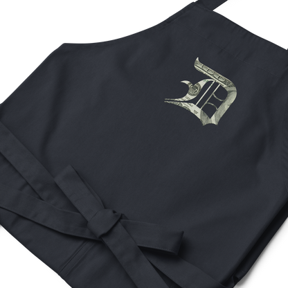 Detroit 'Old English D' Apron (Benjamins Edition) | Unisex Emb.