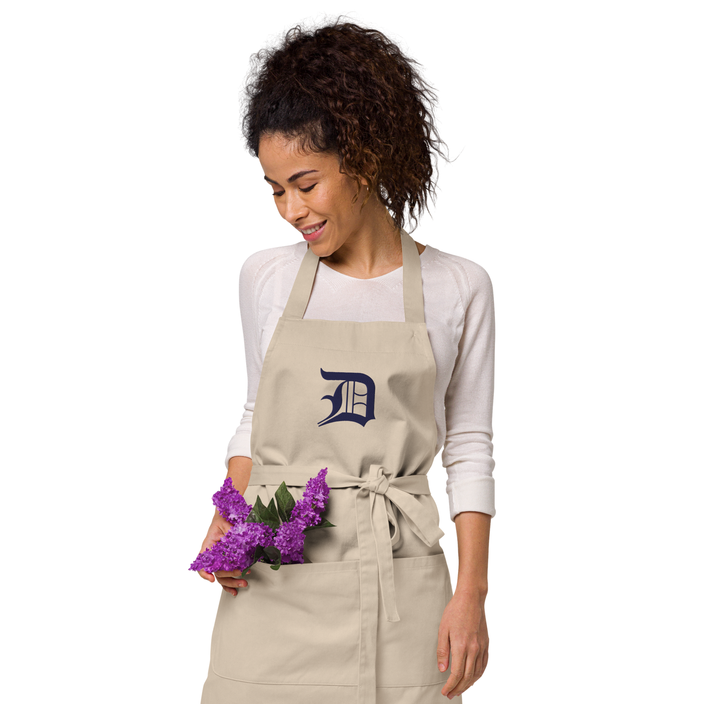 Detroit 'Old English D' Apron | Unisex Emb.