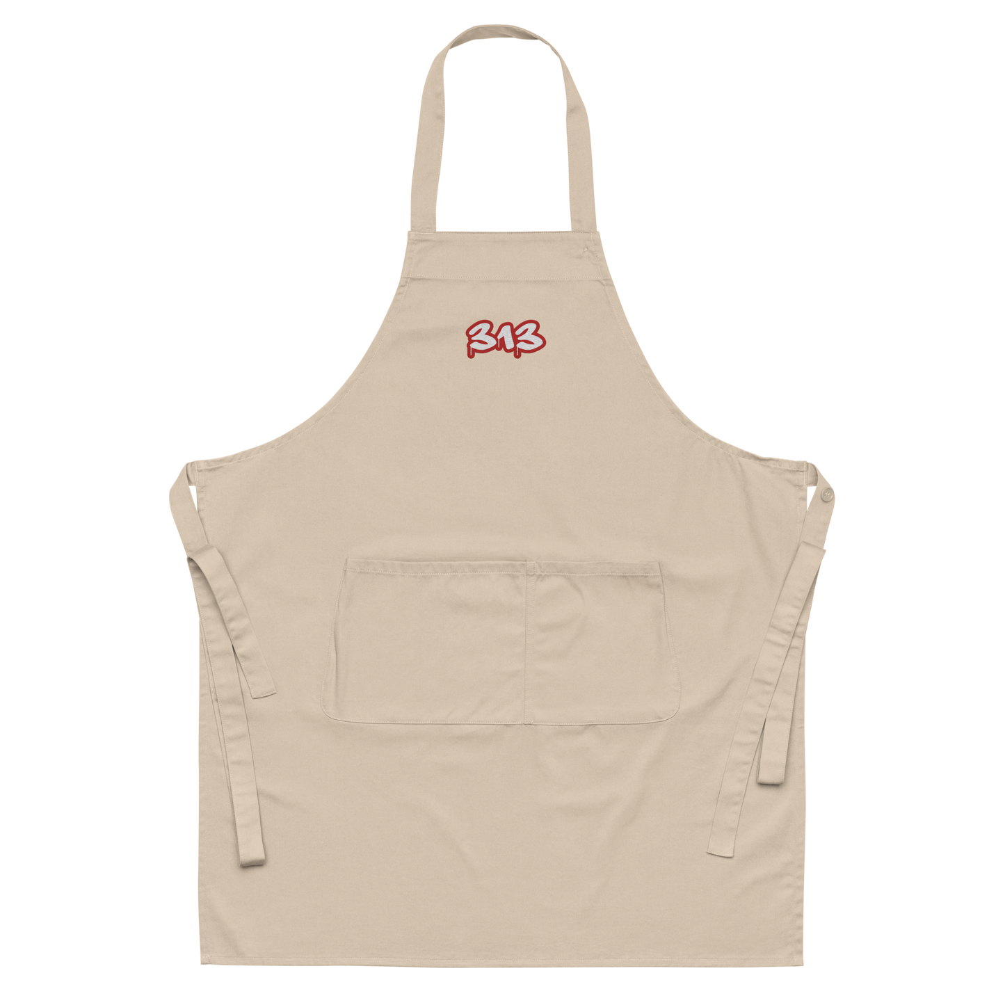 Detroit '313' Apron (Aliform Red) | Unisex Emb.