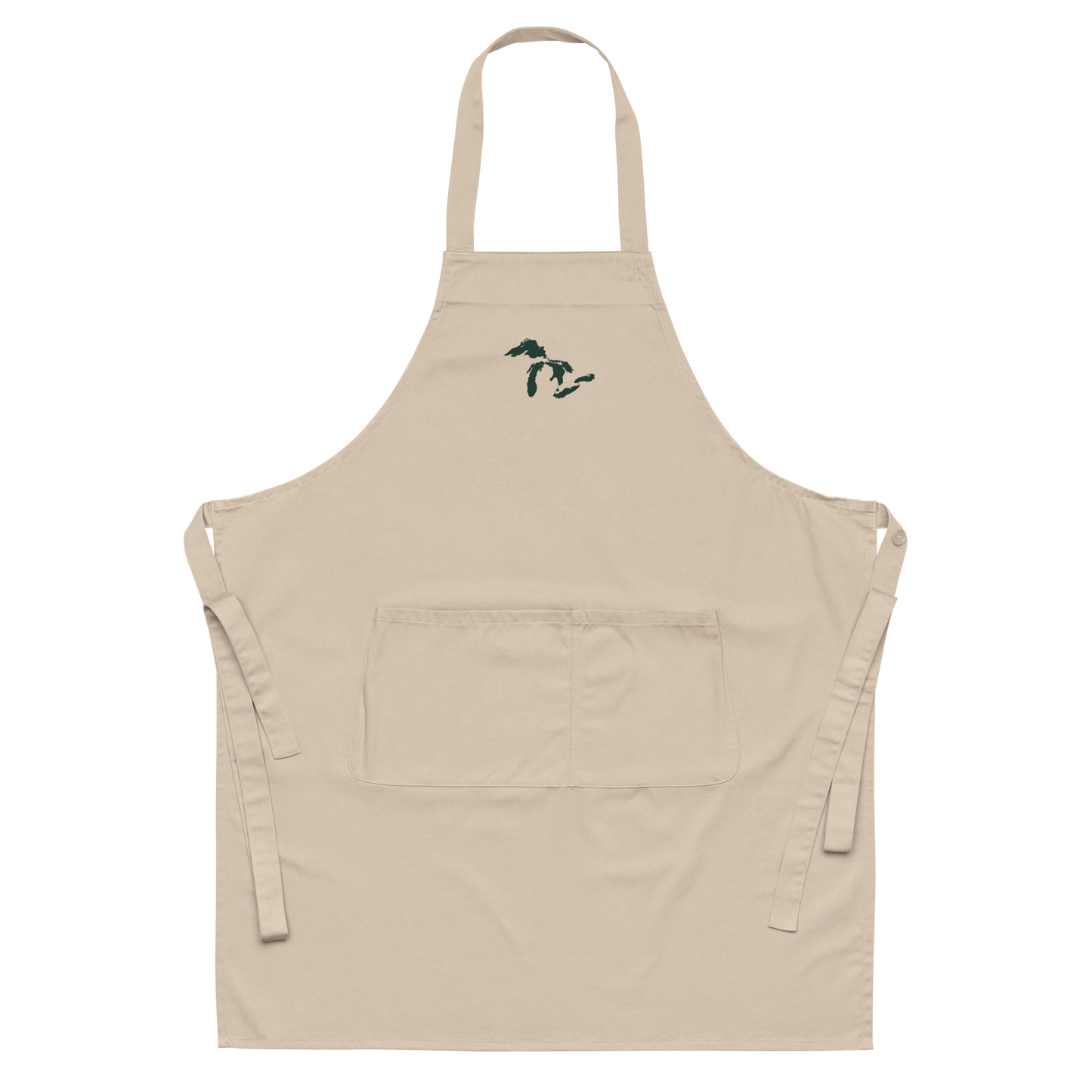 Great Lakes Apron | Unisex Emb. - Laconic Green