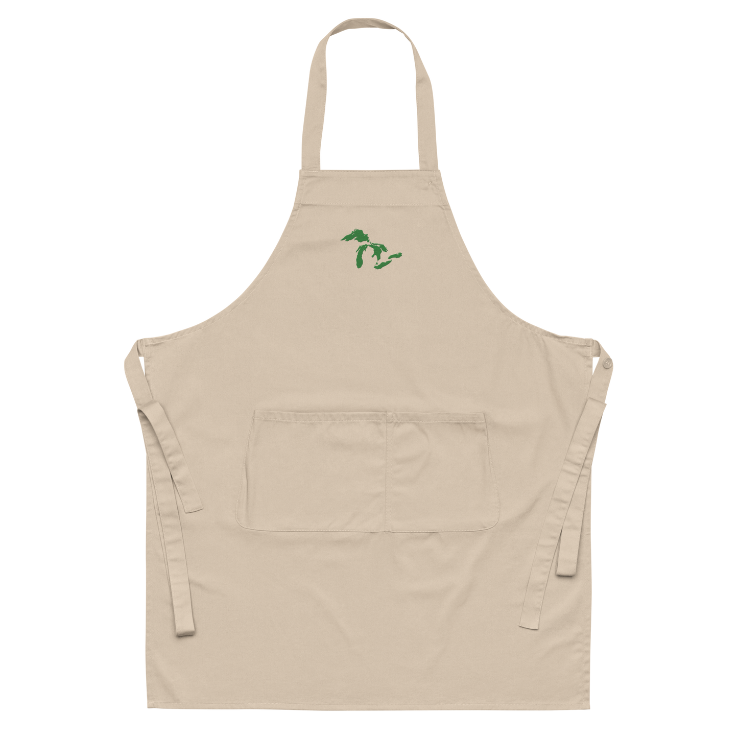 Great Lakes Apron | Unisex Emb. - Shamrock Green