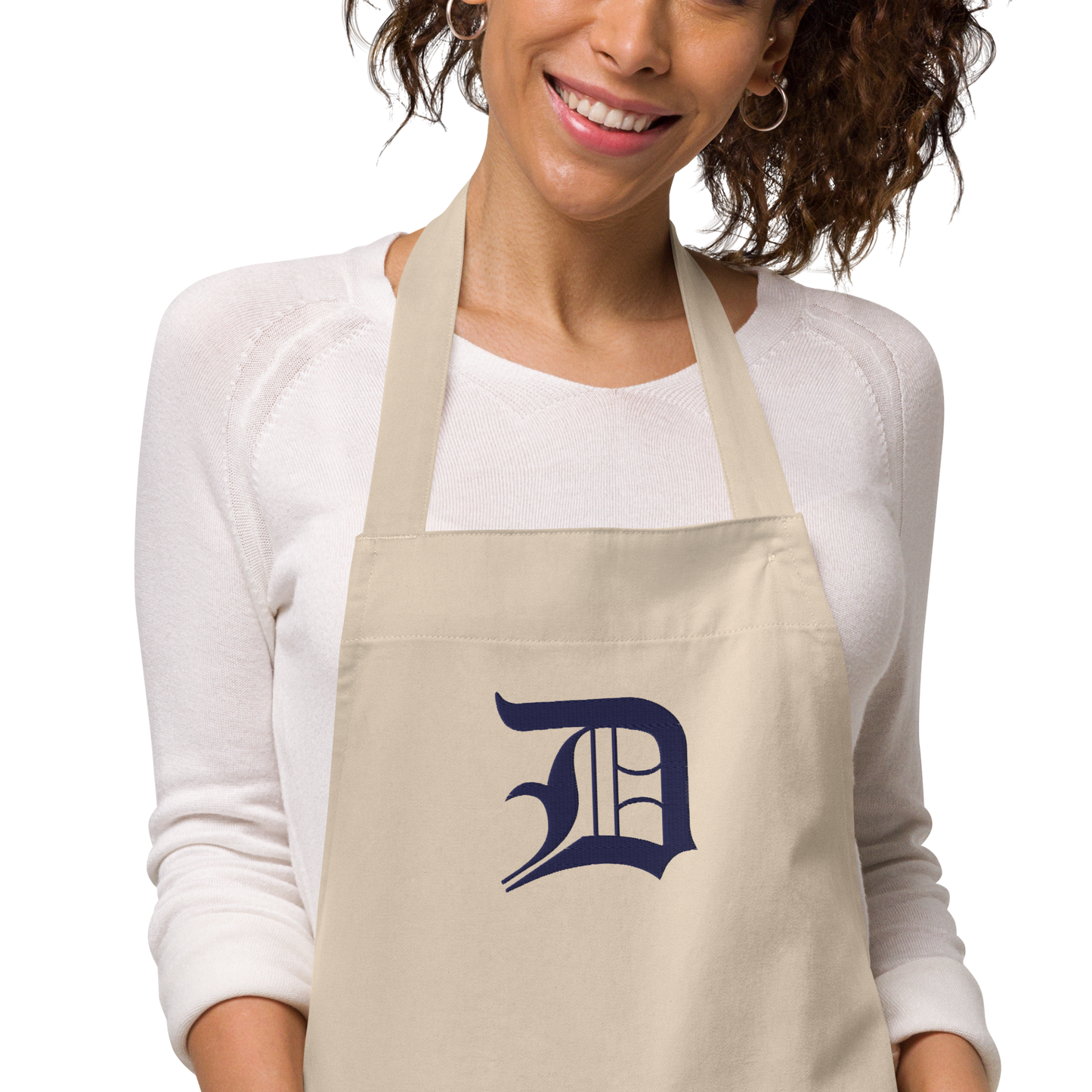 Detroit 'Old English D' Apron | Unisex Emb.