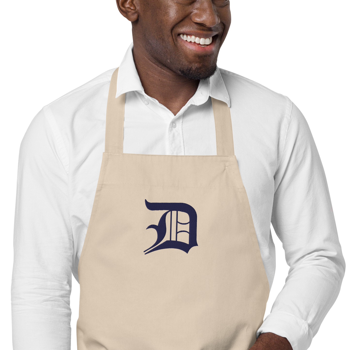 Detroit 'Old English D' Apron | Unisex Emb.