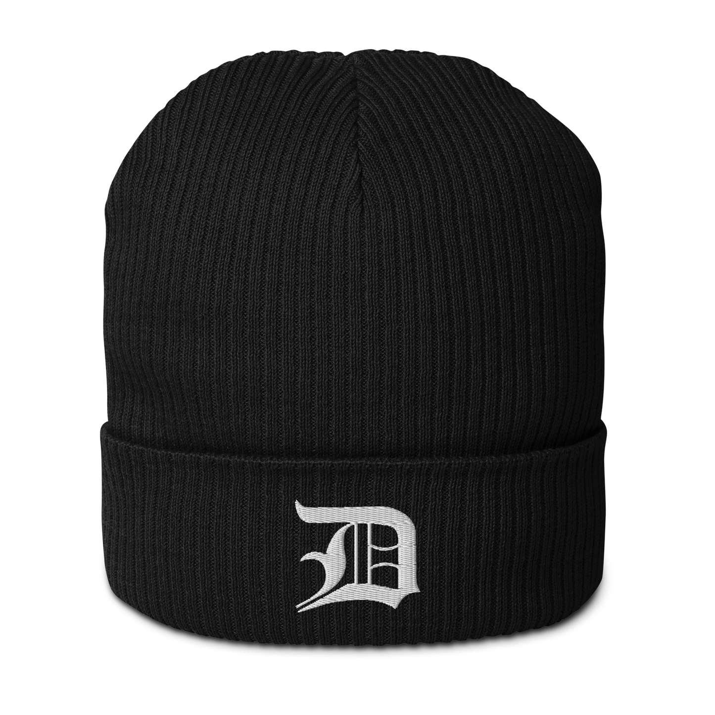 Detroit 'Old English D' Organic Beanie