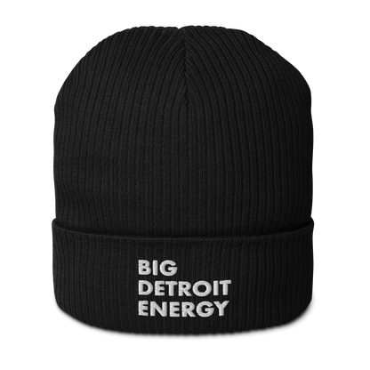 'Big Detroit Energy' Organic Beanie