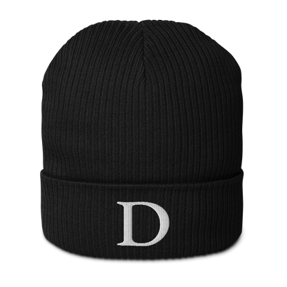 Detroit 'Old French D' Organic Beanie