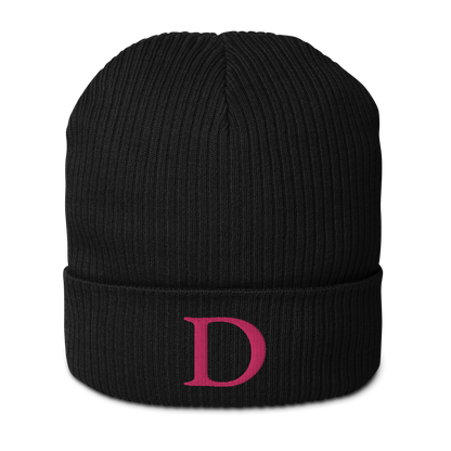 Detroit 'Old French D' Organic Beanie (Pink)