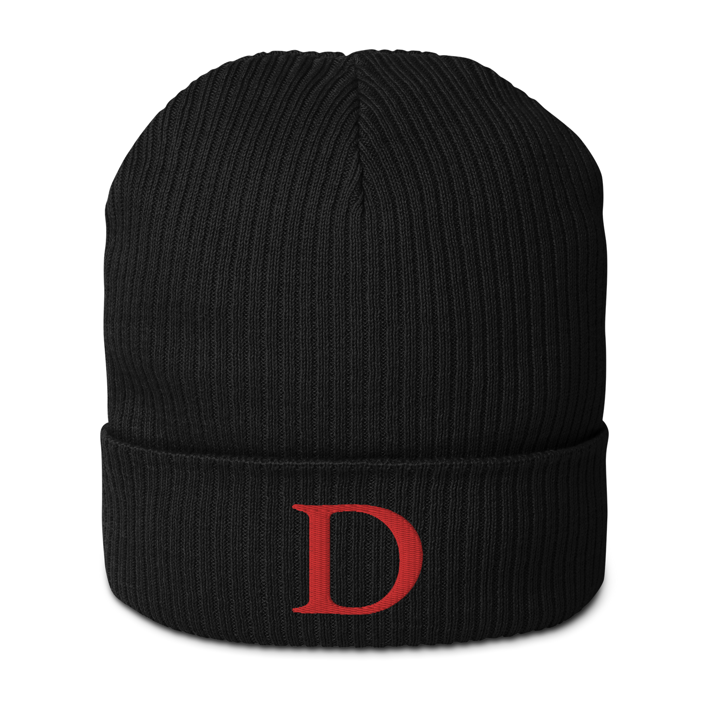 Detroit 'Old French D' Organic Beanie (Orange)