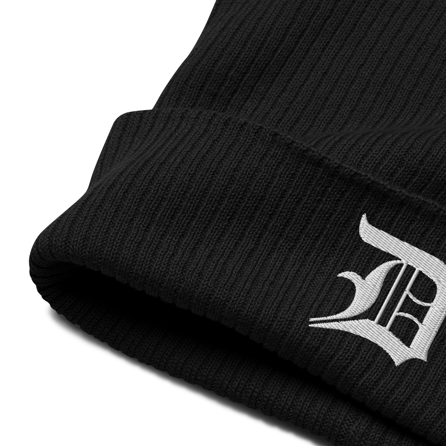 Detroit 'Old English D' Organic Beanie