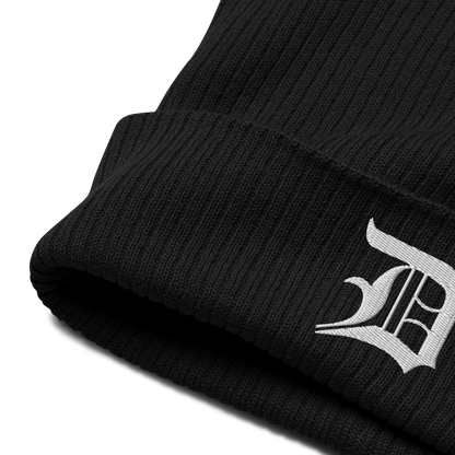 Detroit 'Old English D' Organic Beanie