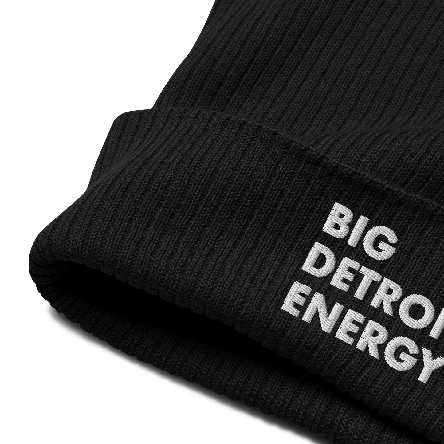 'Big Detroit Energy' Organic Beanie