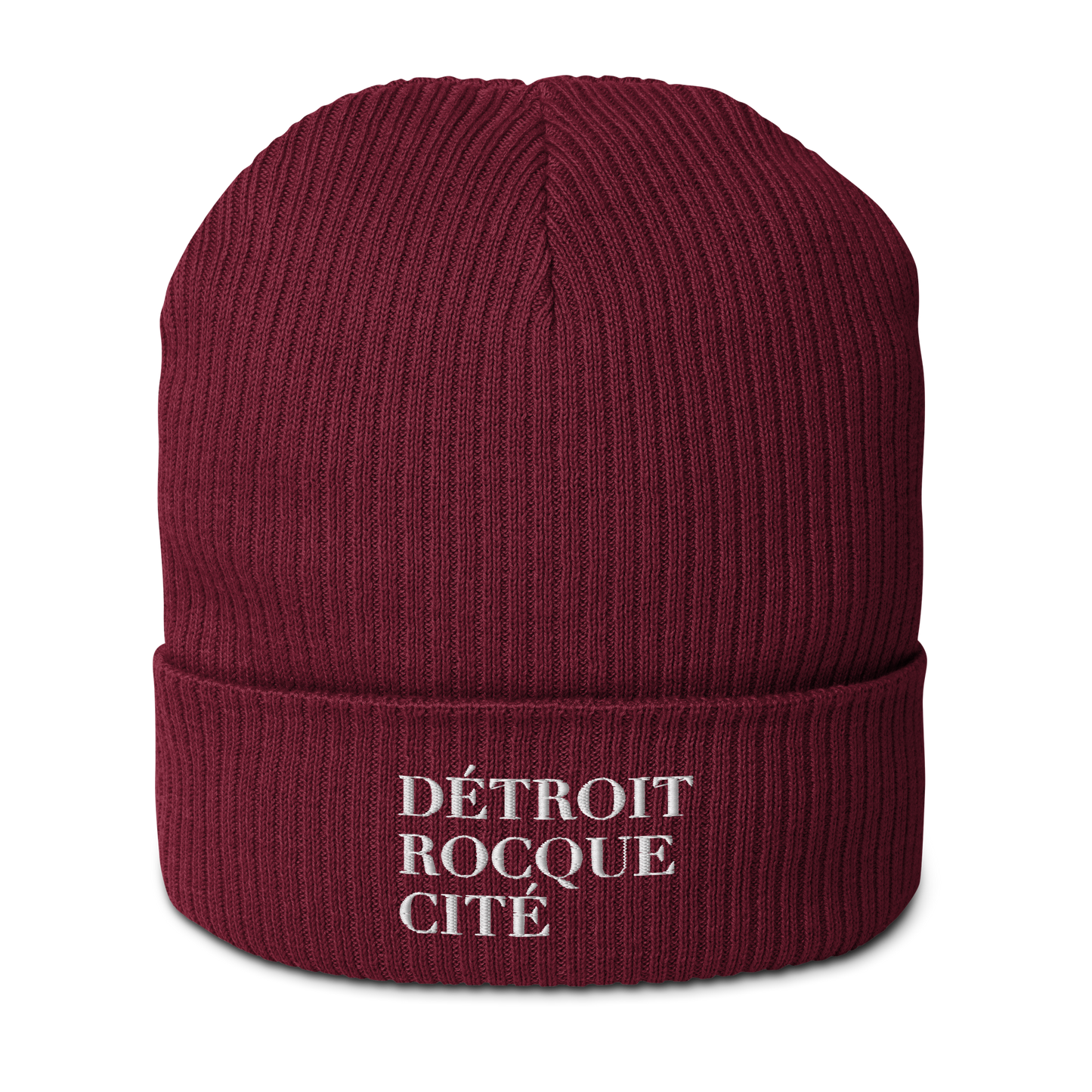 'Détroit Rocque Cité' Organic Beanie