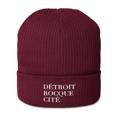 'Détroit Rocque Cité' Organic Beanie