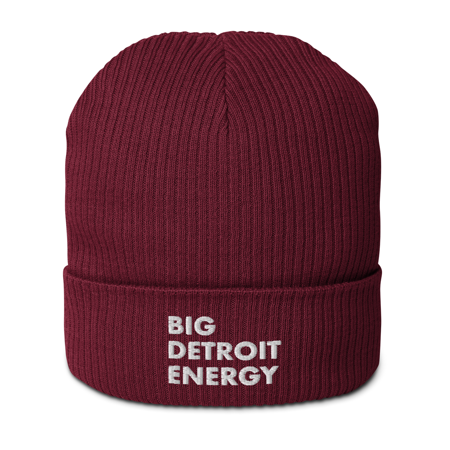 'Big Detroit Energy' Organic Beanie