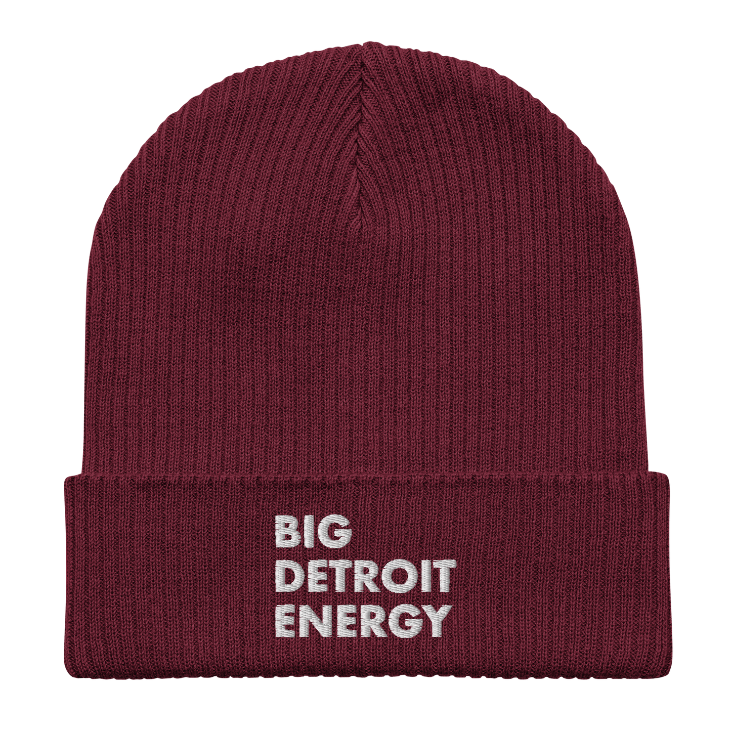 'Big Detroit Energy' Organic Beanie