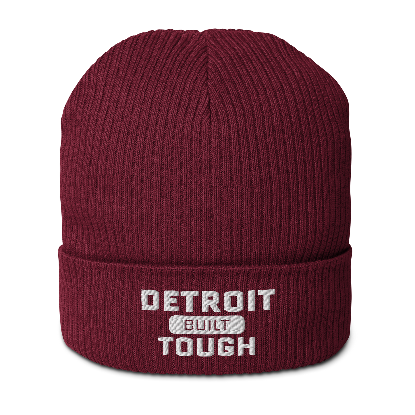 'Built Detroit Tough' Organic Beanie