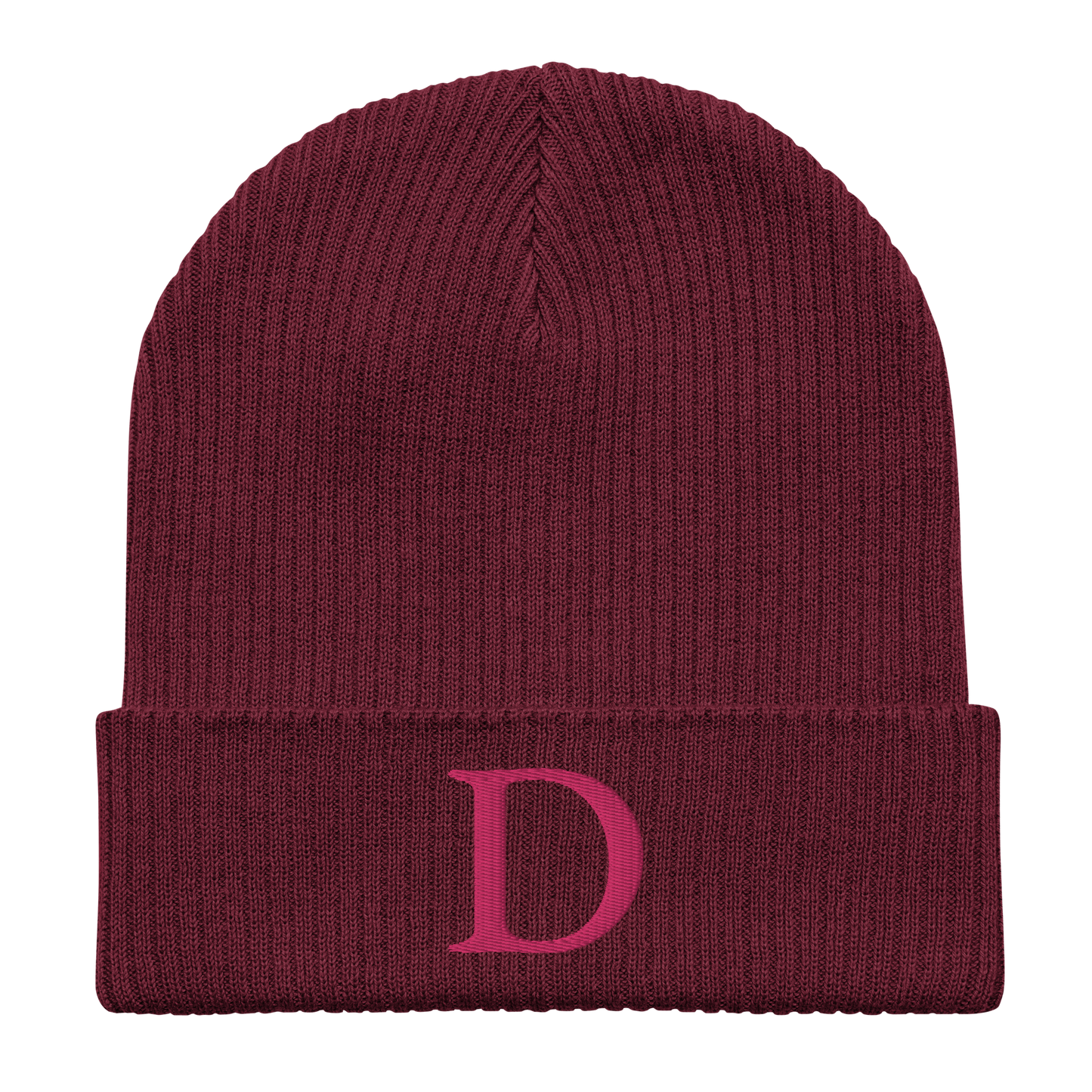 Detroit 'Old French D' Organic Beanie (Pink)