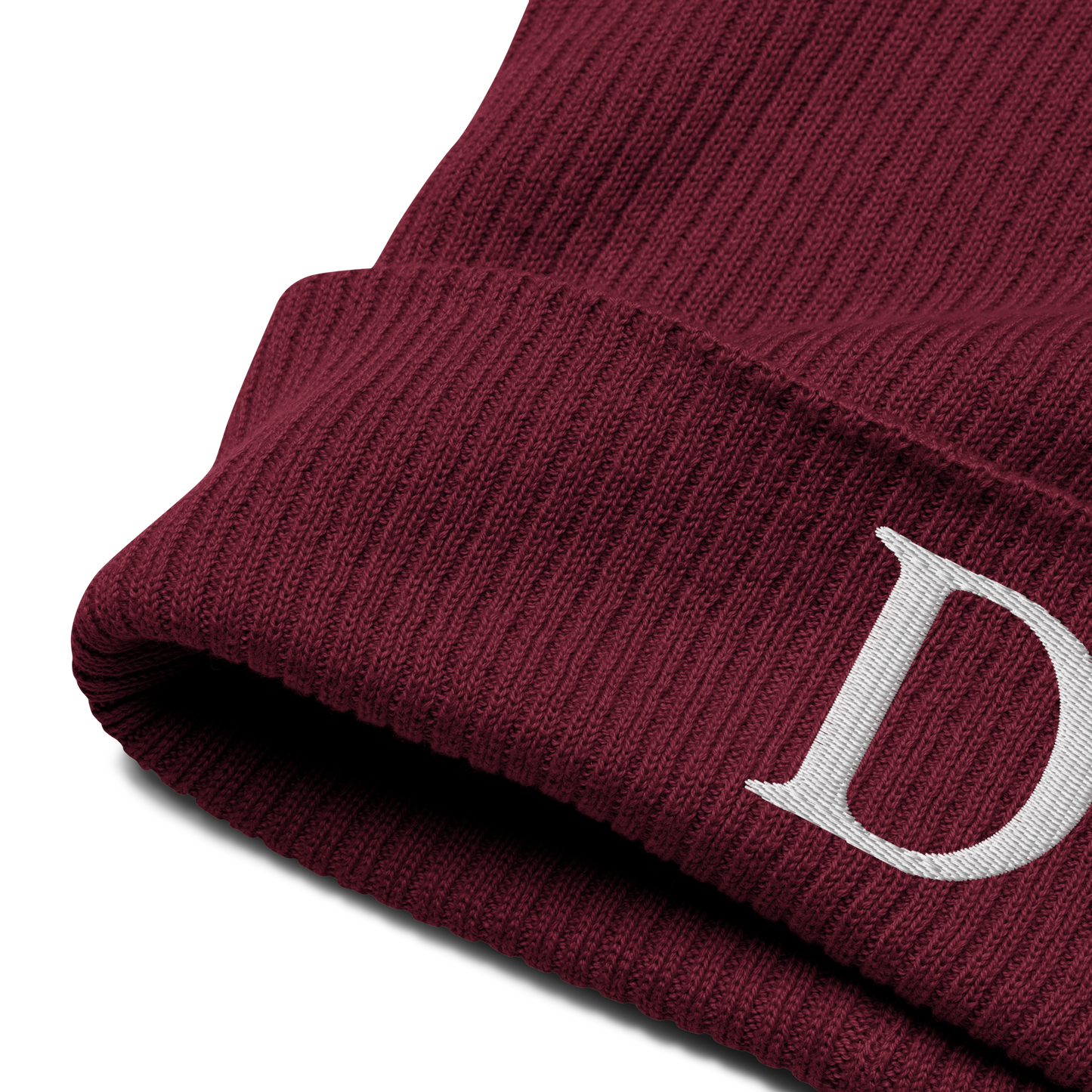 Detroit 'Old French D' Organic Beanie