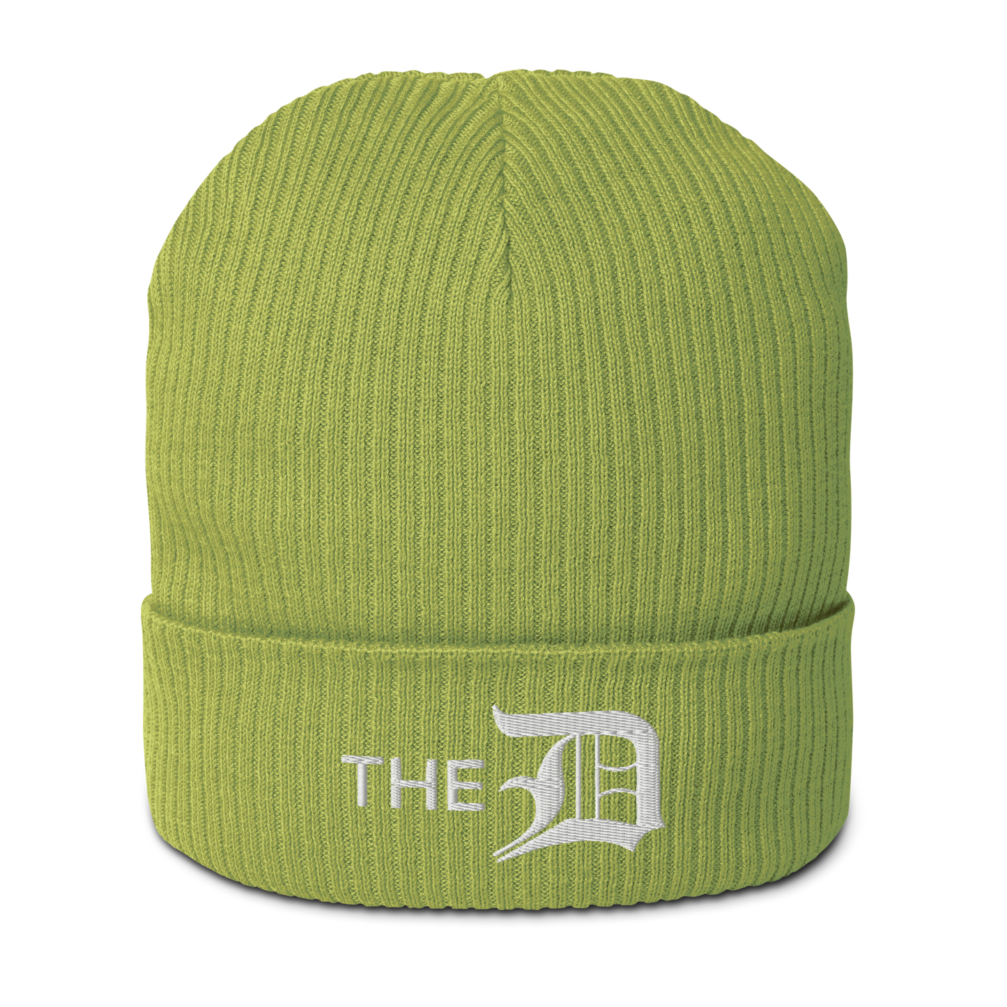 Detroit 'The D' Organic Beanie (w/ Old English D)