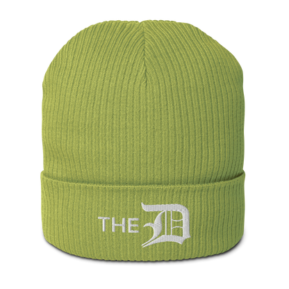 Detroit 'The D' Organic Beanie (w/ Old English D)