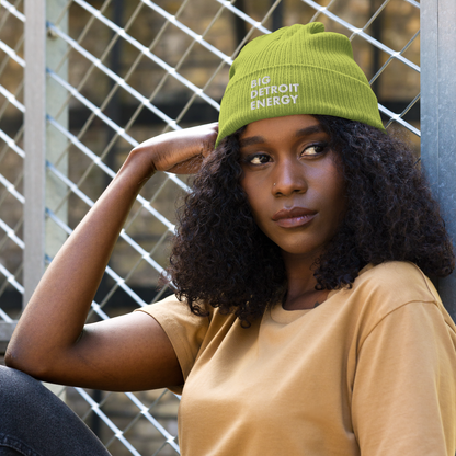 'Big Detroit Energy' Organic Beanie