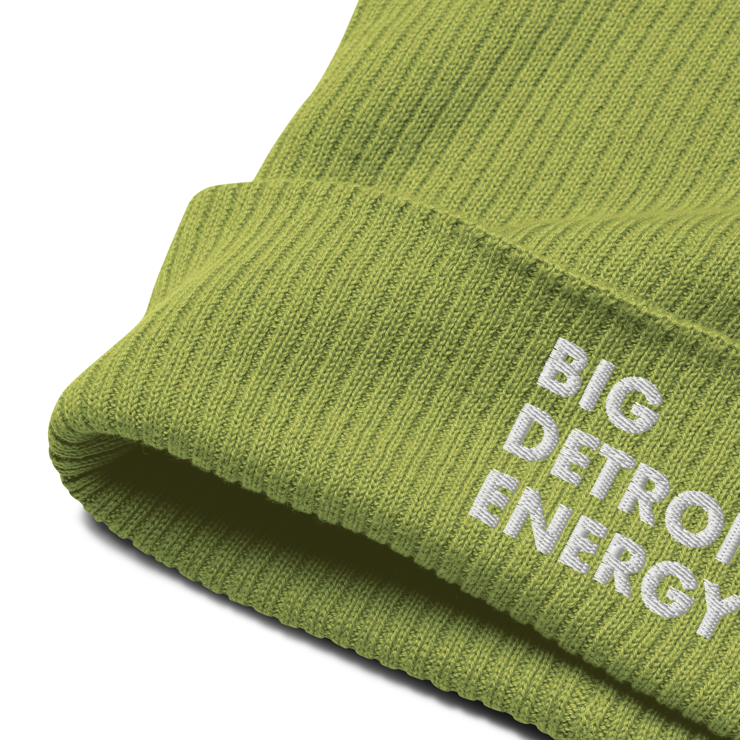 'Big Detroit Energy' Organic Beanie