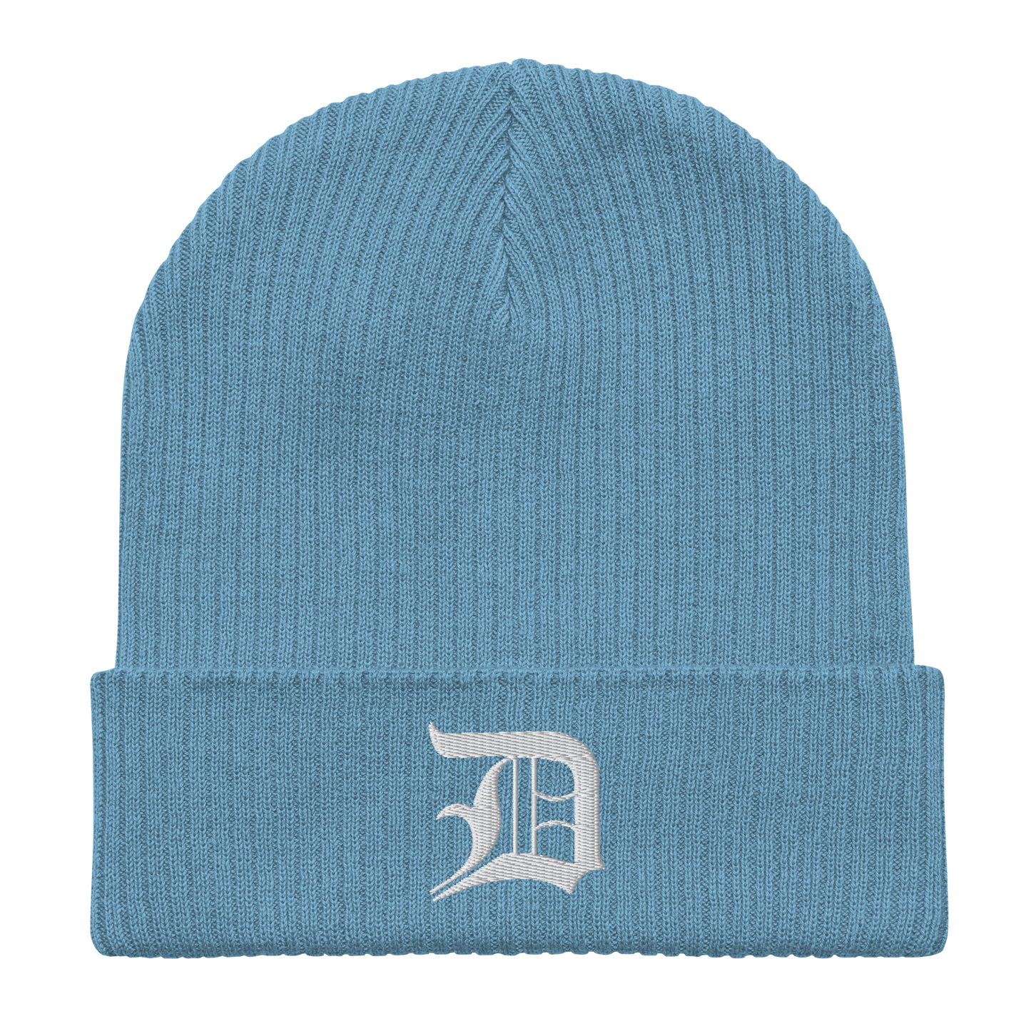 Detroit 'Old English D' Organic Beanie