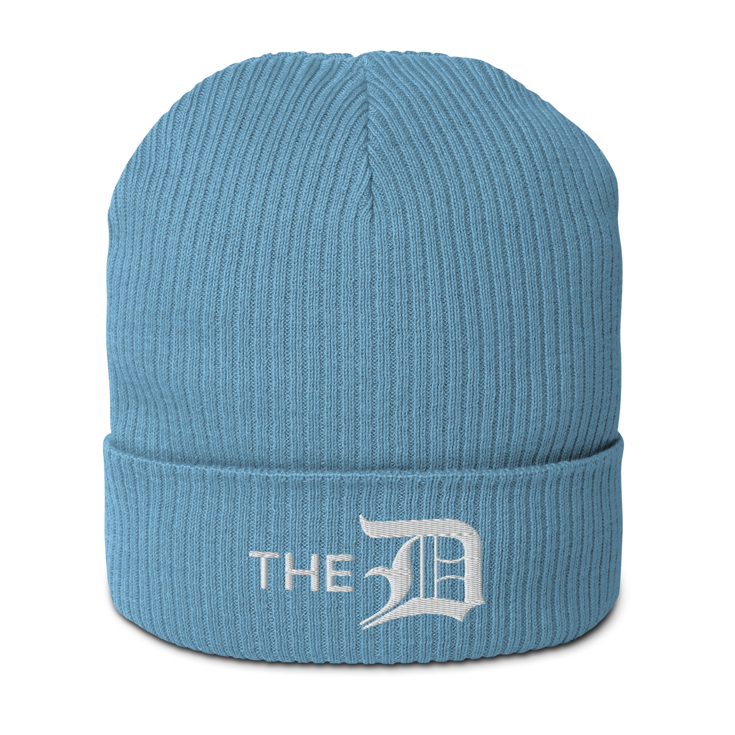 Detroit 'The D' Organic Beanie (w/ Old English D)