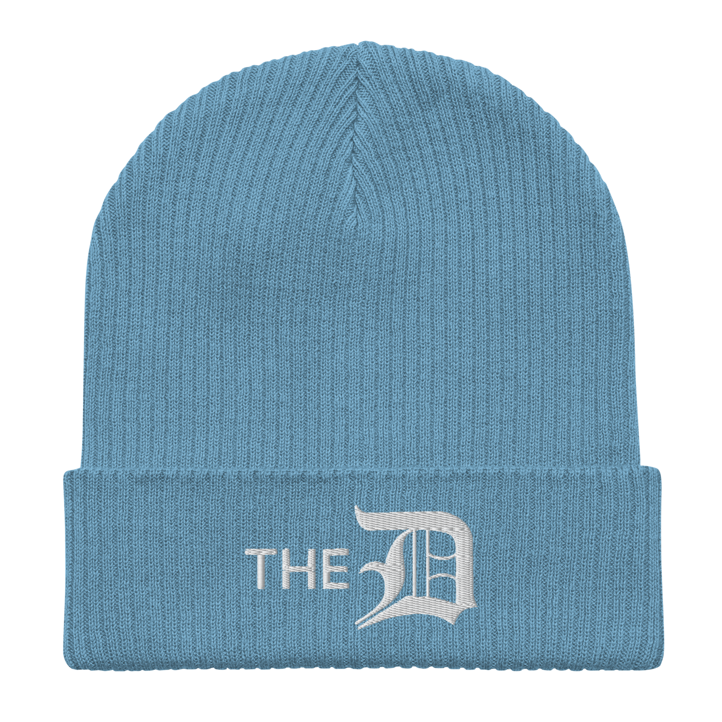 Detroit 'The D' Organic Beanie (w/ Old English D)