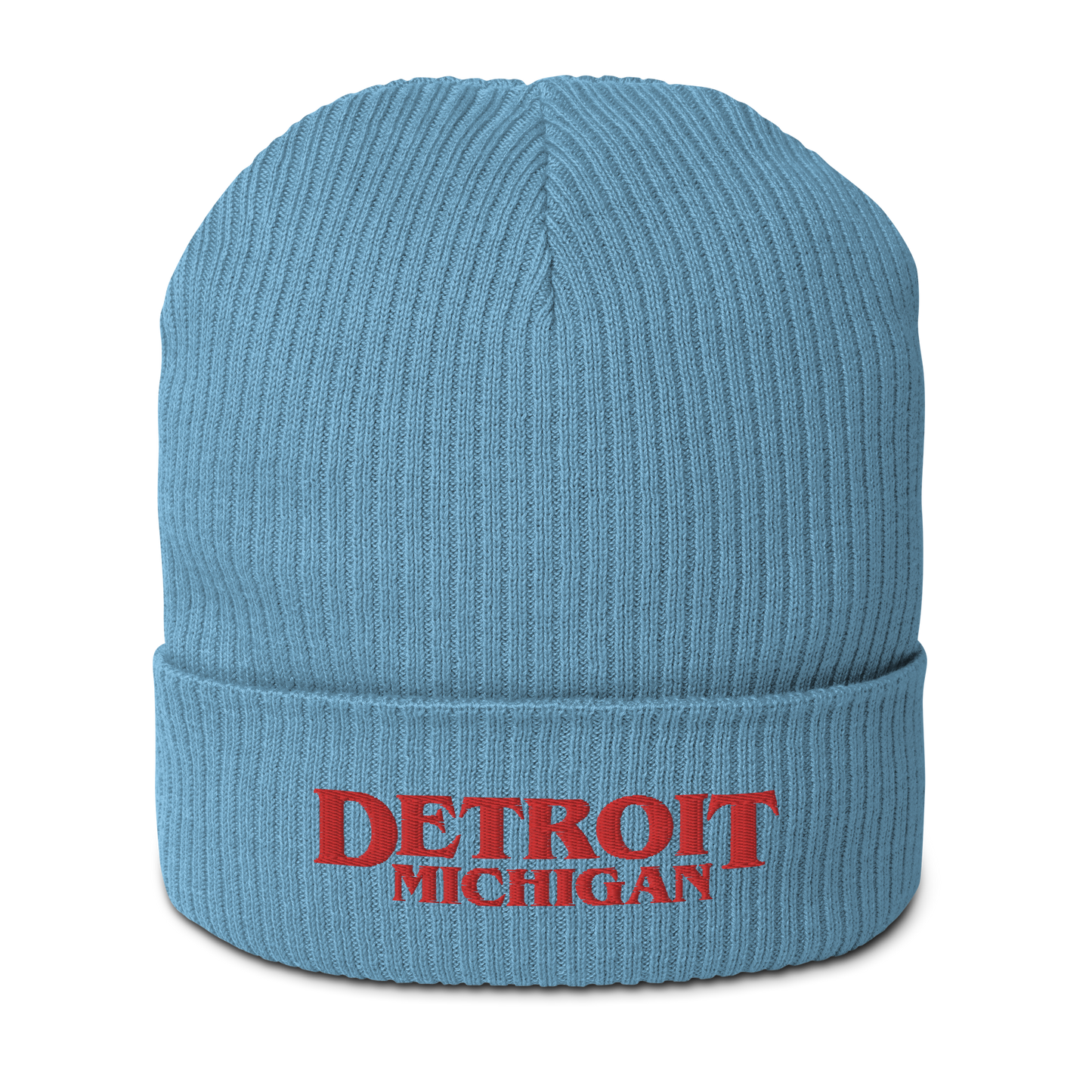 'Detroit Michigan' Organic Beanie (80s Teen Drama Parody)