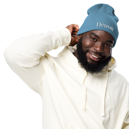 'Détroit' Organic Beanie (Didone Font)