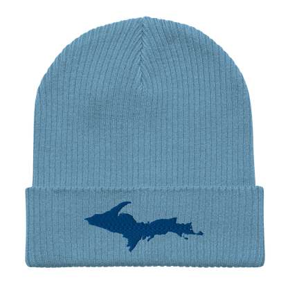 Upper Peninsula Organic Beanie | Blue