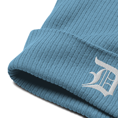 Detroit 'Old English D' Organic Beanie