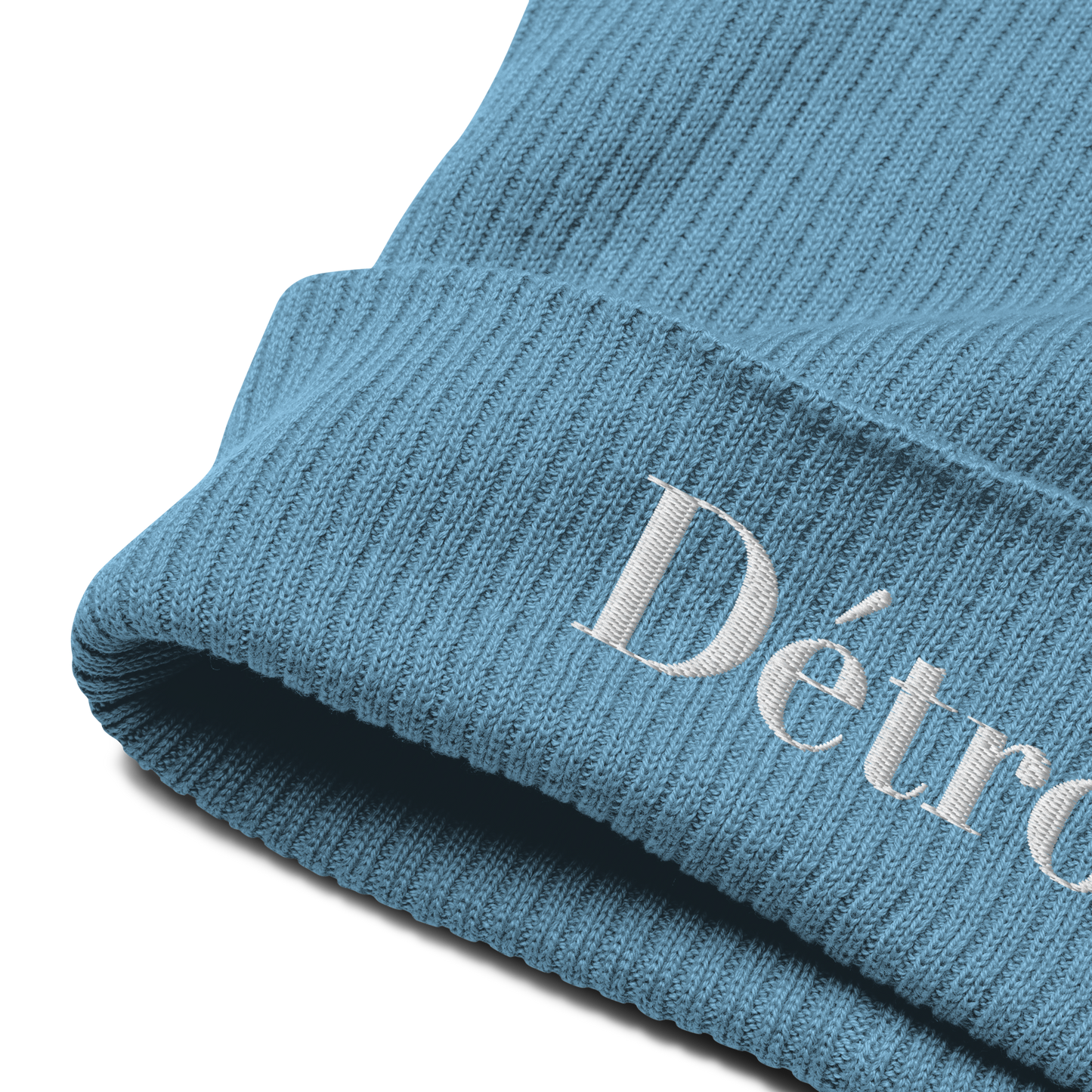 'Détroit' Organic Beanie (Didone Font)