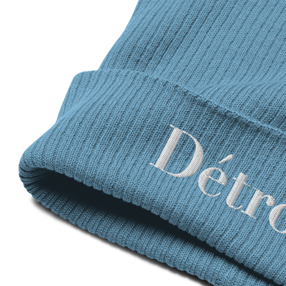 'Détroit' Organic Beanie (Didone Font)