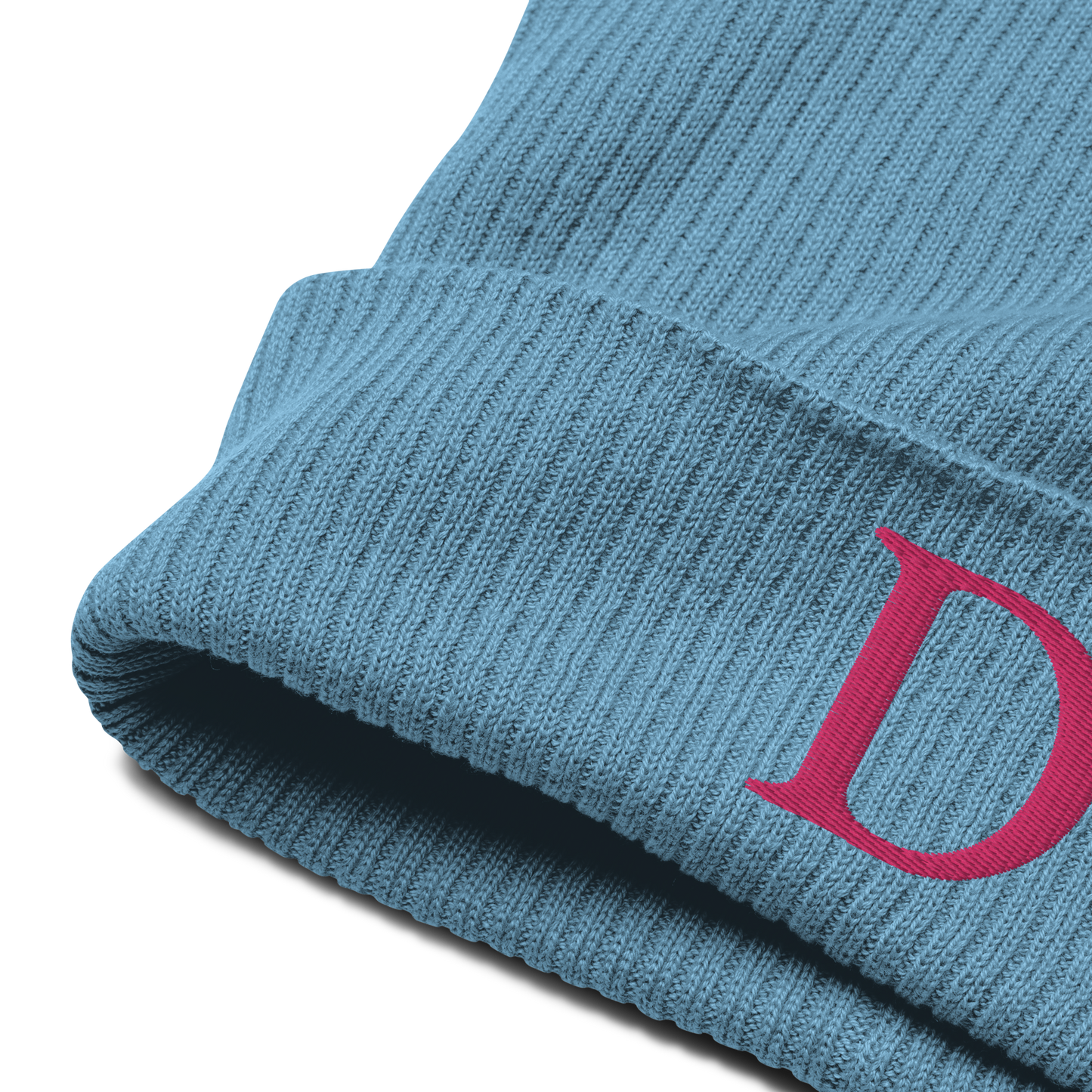 Detroit 'Old French D' Organic Beanie (Pink)