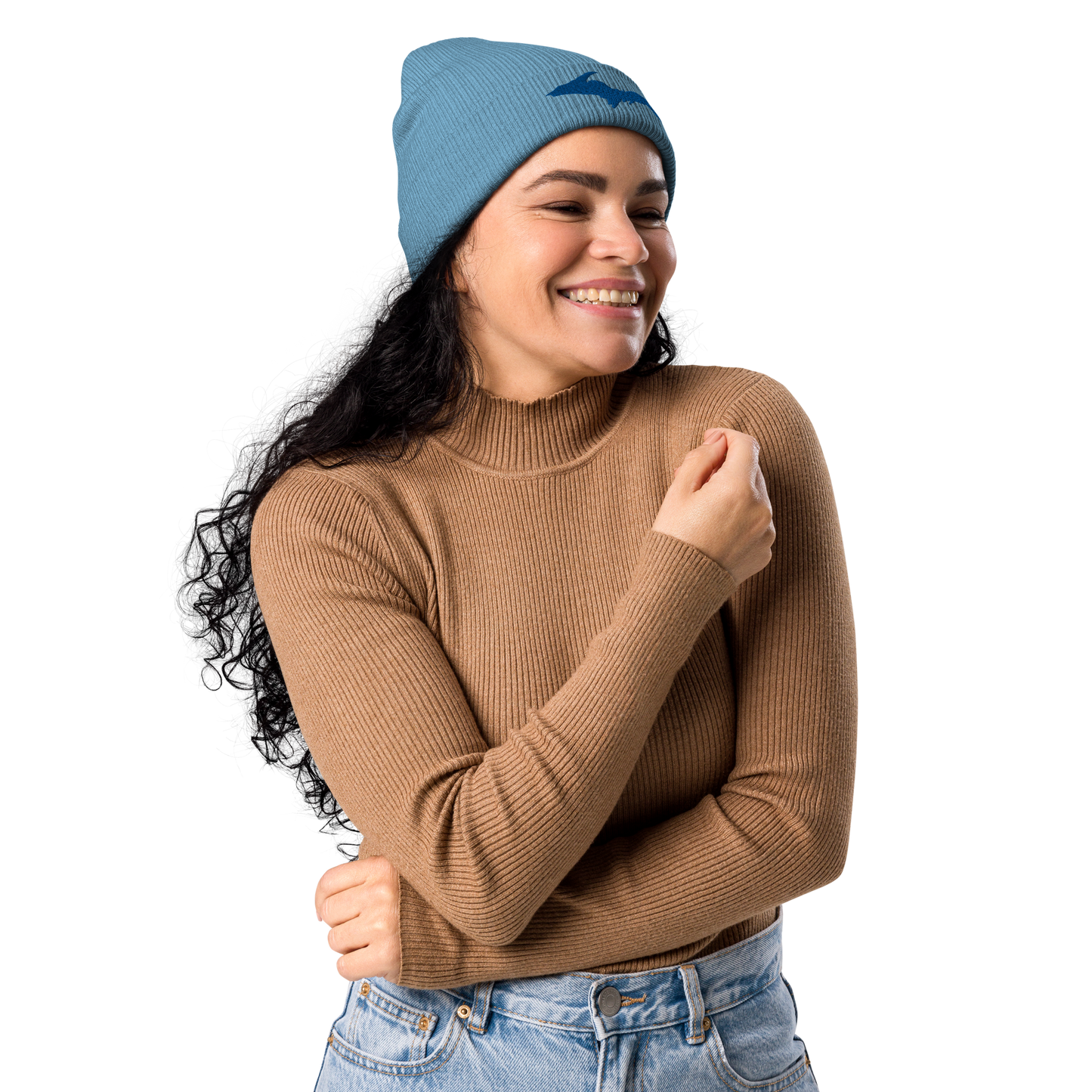 Upper Peninsula Organic Beanie | Blue