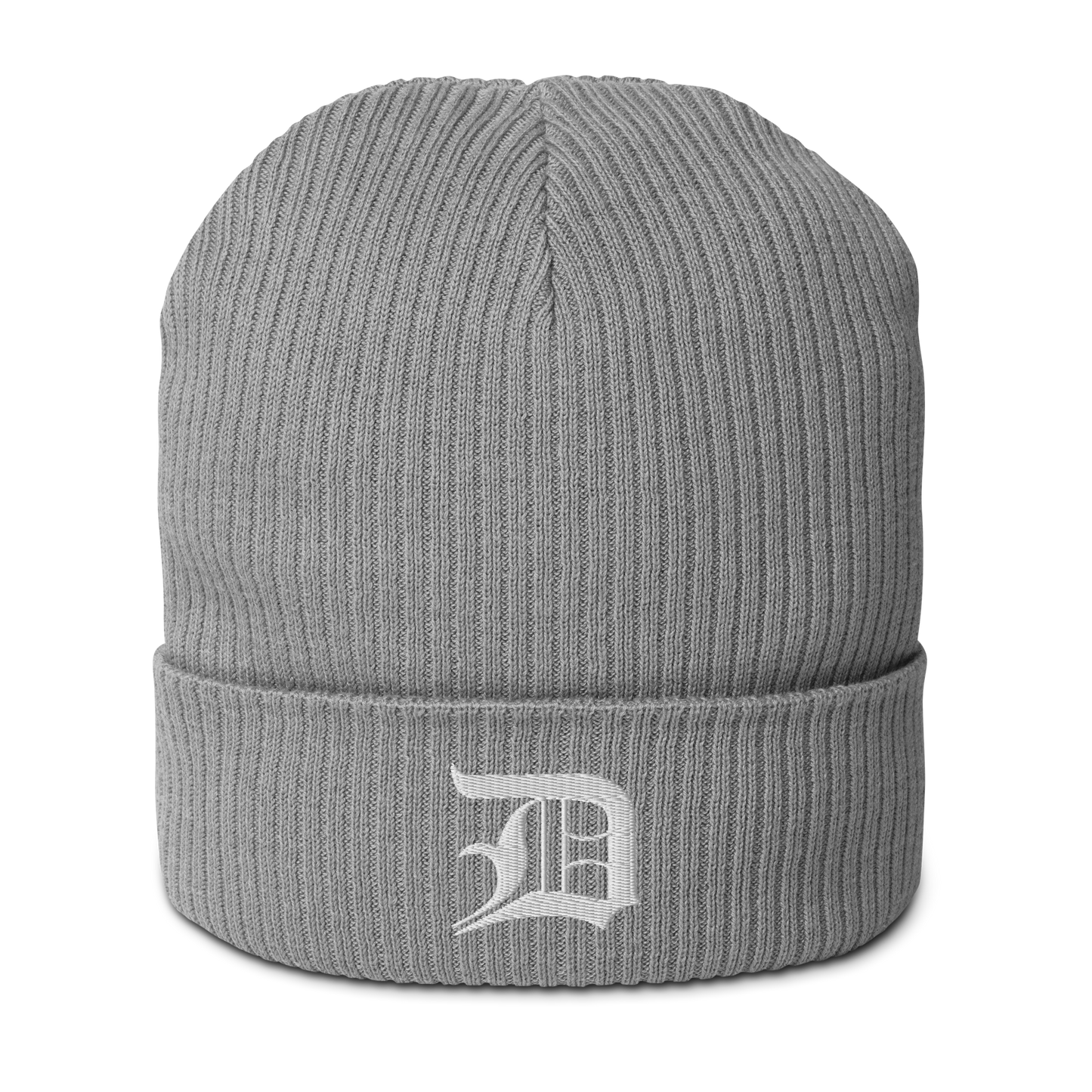 Detroit 'Old English D' Organic Beanie